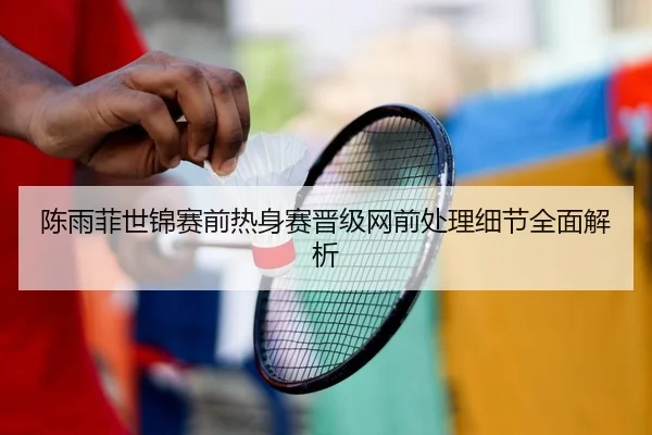 陈雨菲世锦赛前热身赛晋级网前处理细节全面解析